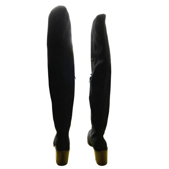 Seychelles Over-The-Knee Black Block Heel Boots Shoes Size 7.5 NEW - Picture 6 of 9